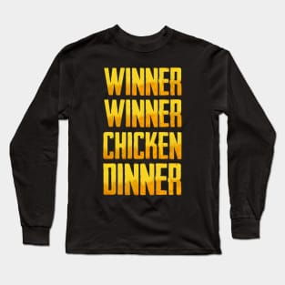 Winner Winner Chicken Dinner Long Sleeve T-Shirt